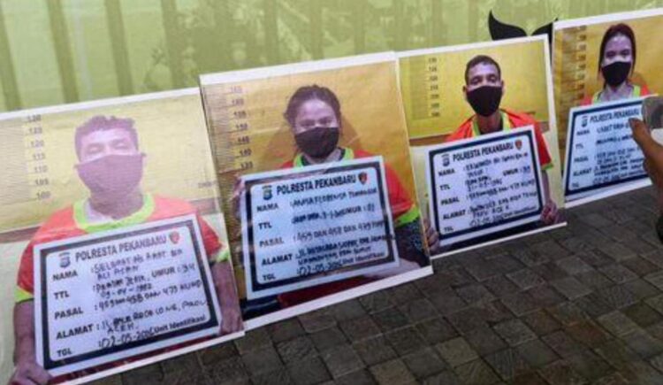 Pelaku Pembunuhan Lansia di Pekanbaru, Riau di Ciduk Polisi