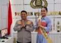 Kapolres John Lois Letedara Dukung Penuh Wahyu Trinanda Puteri Menuju Grand Final Duta Pariwisata Riau 2026