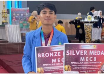 Bawa Tradisi Budaya Balimau Kasai, Mahasiswa Kampar Raih Dua Medali Tingkat Nasional