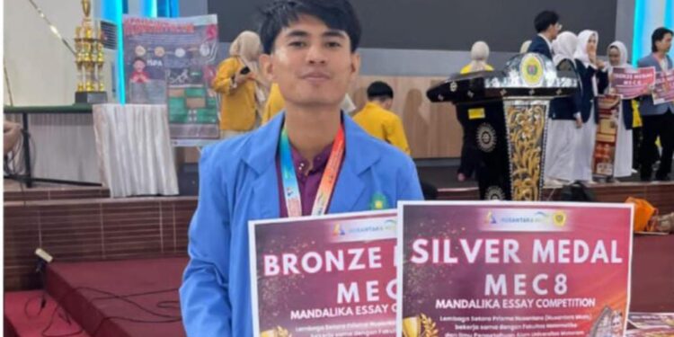 Bawa Tradisi Budaya Balimau Kasai, Mahasiswa Kampar Raih Dua Medali Tingkat Nasional