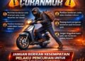Polsek Tambang Sikat 2 Orang Pelaku Curanmor di Mesjid