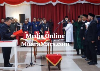 Plt Gubernur Riau Lantik 77 Kepala Sekolah SMA/SMK dan SLB Se- Provinsi Riau