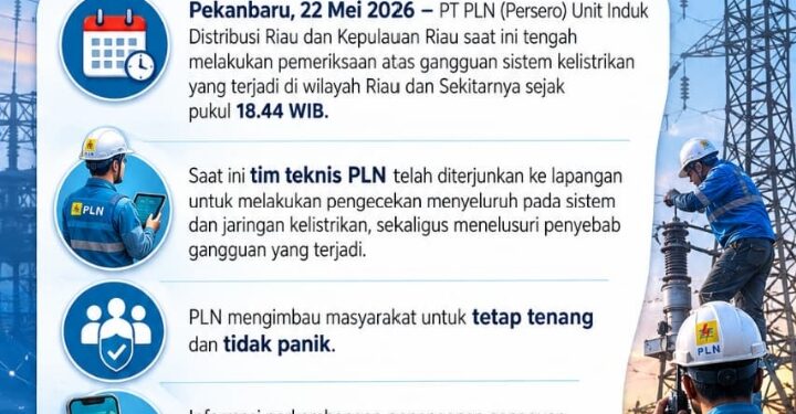 PLN UID Riau-Kepri Tangani Gangguan Sistem, Masyarakat Diminta Tenang