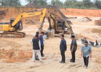 Pemprov Riau Hentikan Dua Aktivitas Tambang Ilegal Mineral Bukan Logam dan Batuan (MBLB) Di Kampar