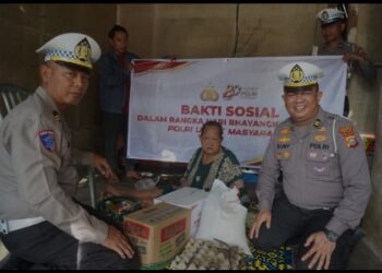 Polantas Menyapa, 3.360 Paket Bansos dan 24 Titik Air Bersih di Salurkan